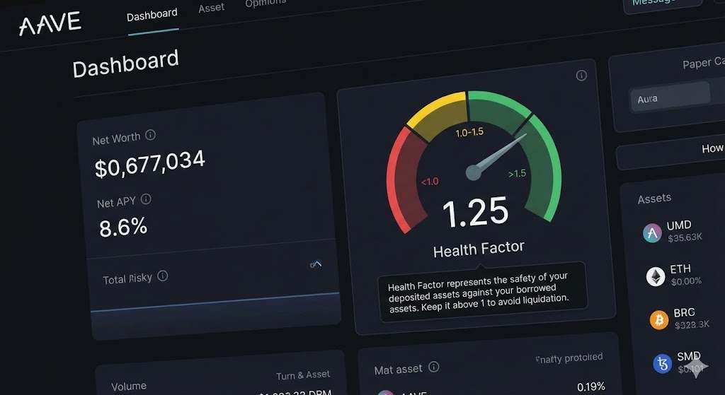 Aave Health Factor 見方 