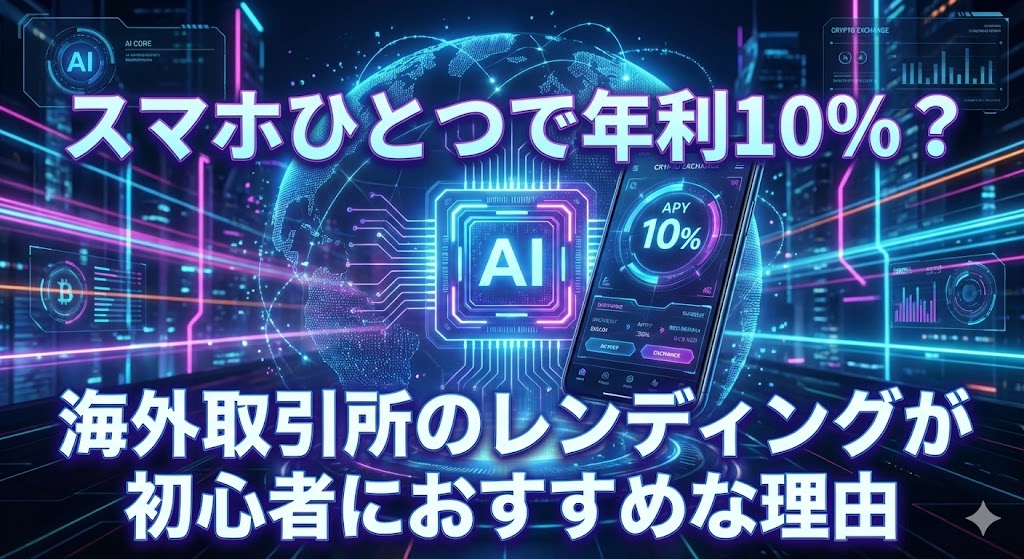 海外取引所 Bybit Binance レンディング 高金利