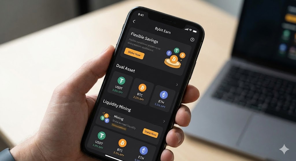 Bybit レンディング ステーブルコイン 運用